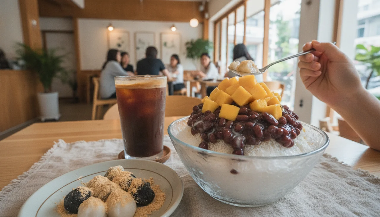 여름철 갈증 해소! 시원한 디저트 & 커피 한 잔