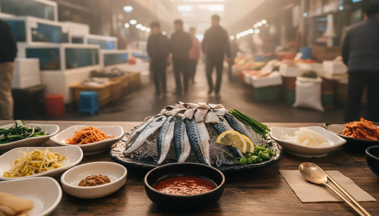 '맛슐랭 가이드'가 주목한 그곳: 고등어회 맛집