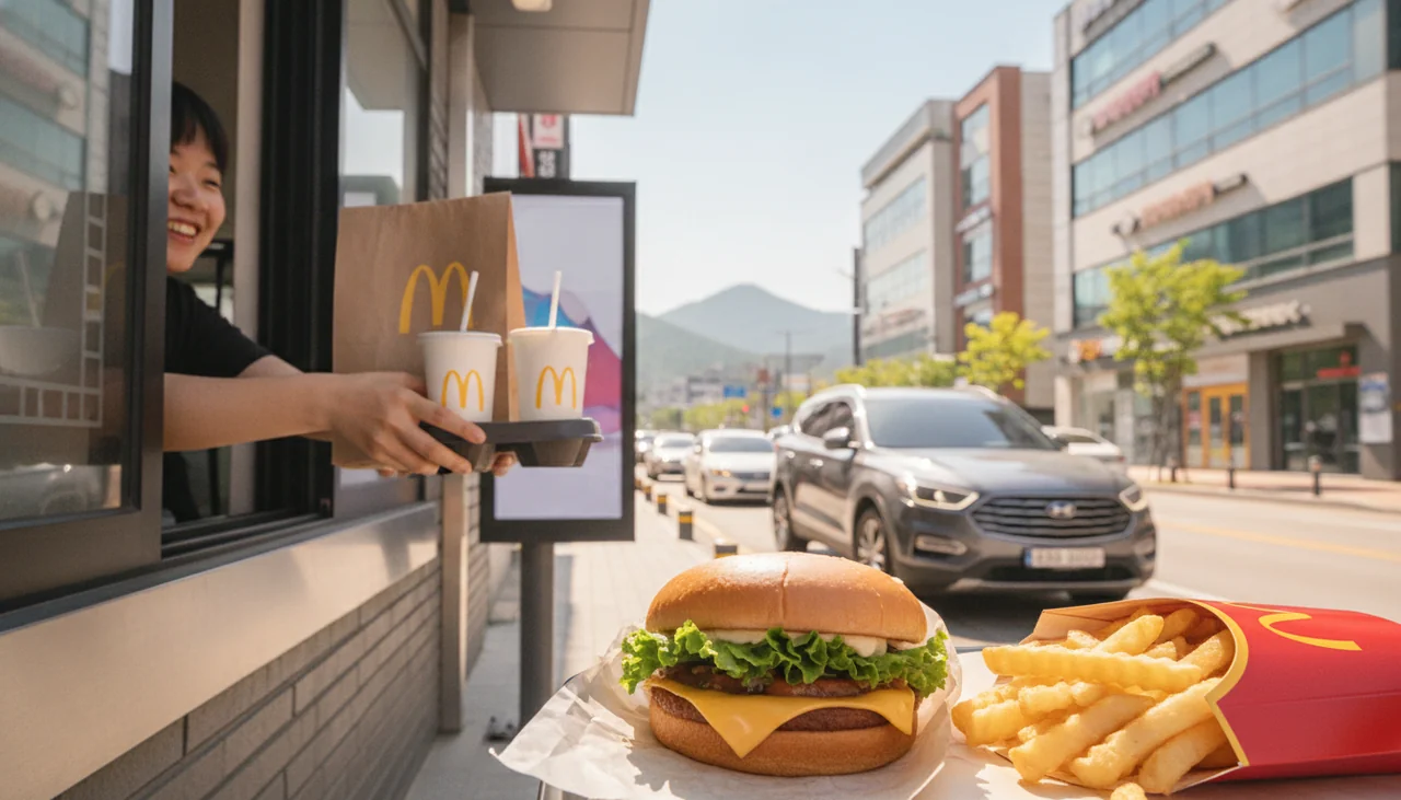 빠르고 편리한 선택: 맥도날드 마산신포DT점
