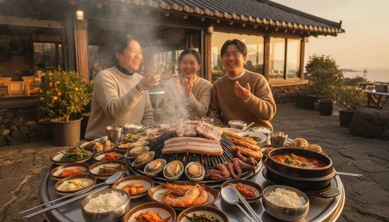 제주의 맛, 흑돼지와 해산물 요리 열전